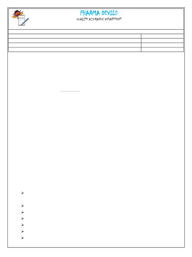 SOP For Performance Verification of Calculator Excel Sheet | PDF ...