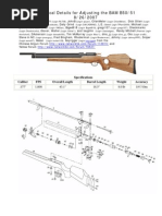 Technical Details For Adjusting The Bam b50 51