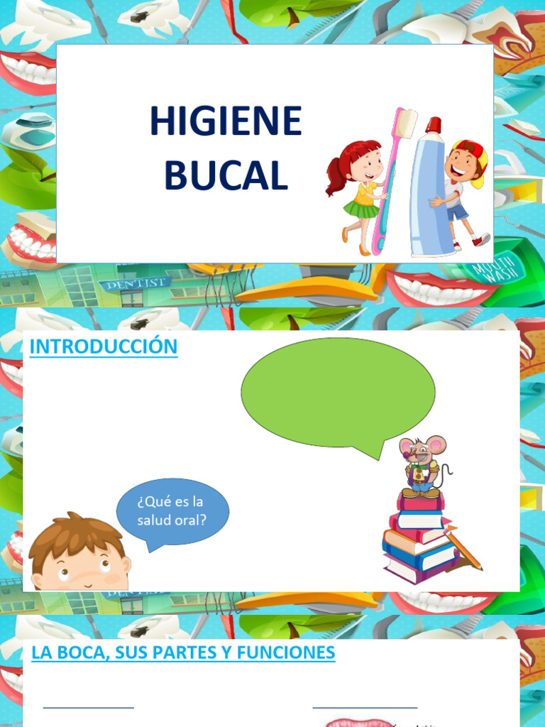 Higiene Bucal | PDF | Higiene oral | Anatomia dental