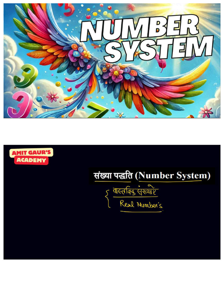 Number System Class 01 To 05 - 73694299 - 2026 - 02 - 24 - 19 - 05 | PDF