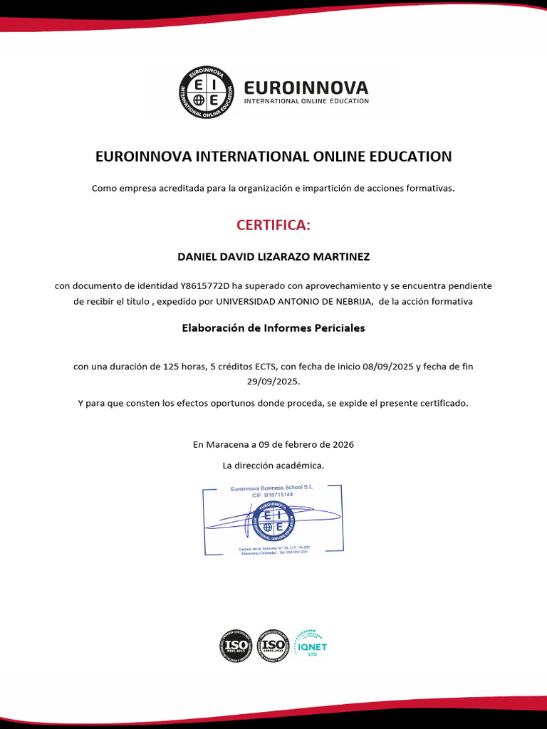 Certifica Do Final Iza Do Vertical | PDF