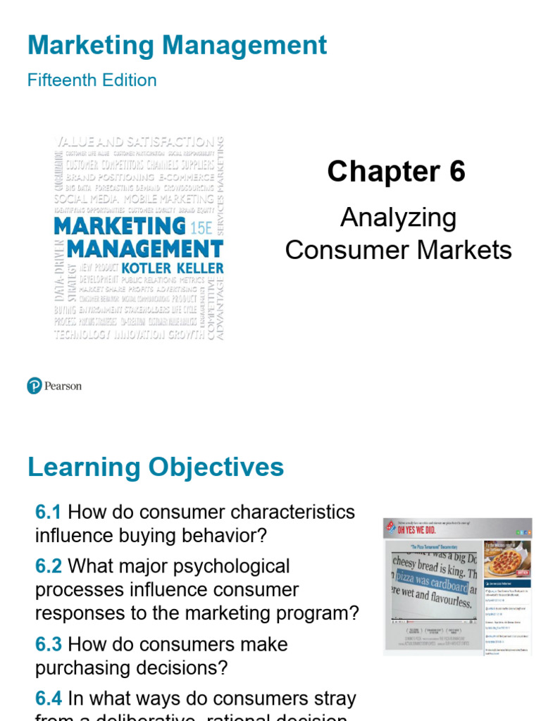 Chapter Six - Analyzing Consumer Markets | PDF | Consumer Behaviour ...