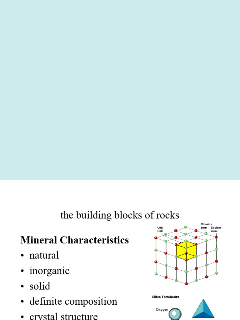 4.1. Rocks and Minerals | PDF | Sedimentary Rock | Rock (Geology)
