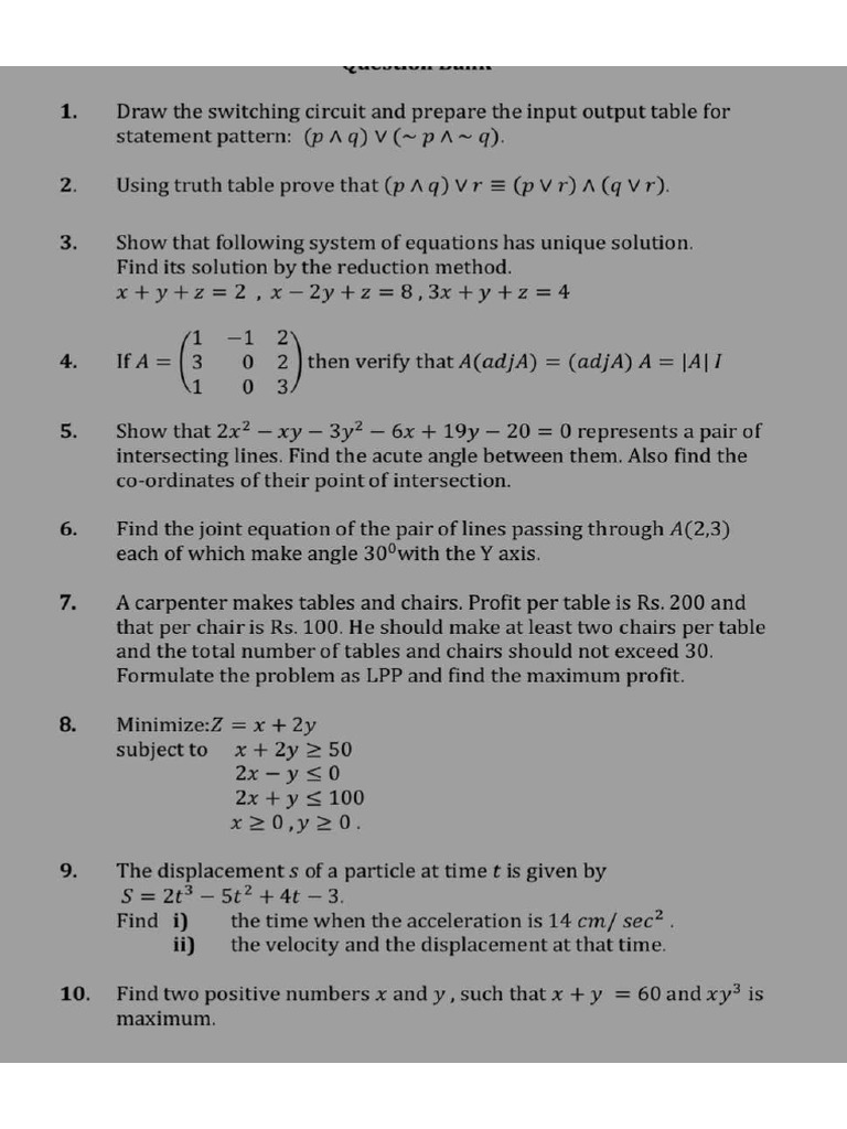 Practice Examples | PDF