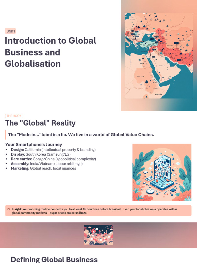 Unit 1 - Introduction To Global Business and Globalization | PDF ...