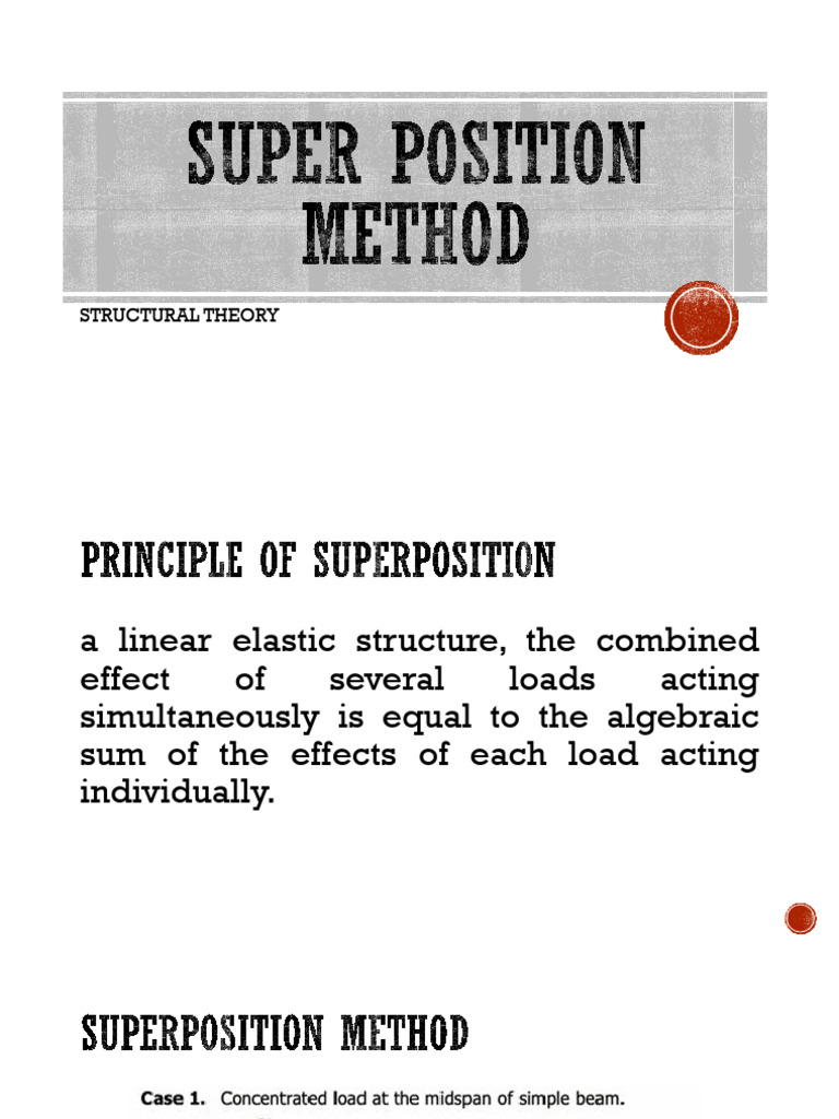 Super Position Method | PDF