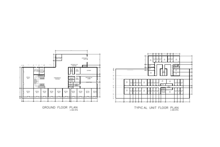 Condo Block Plan | PDF | Architectural Elements