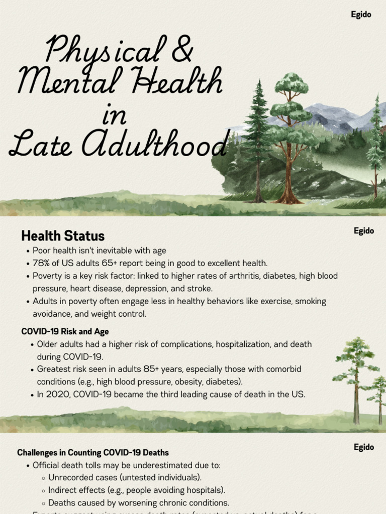 Physical and Mental Health | PDF | Dementia | Alzheimer's Disease