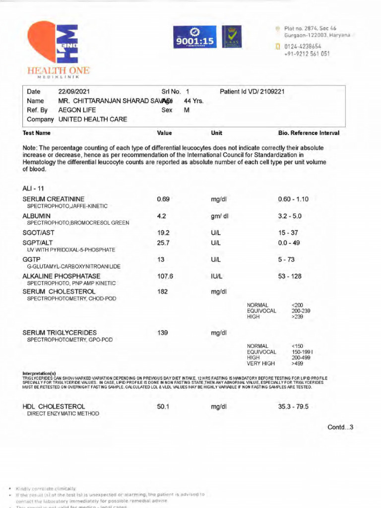 Medical Document | PDF