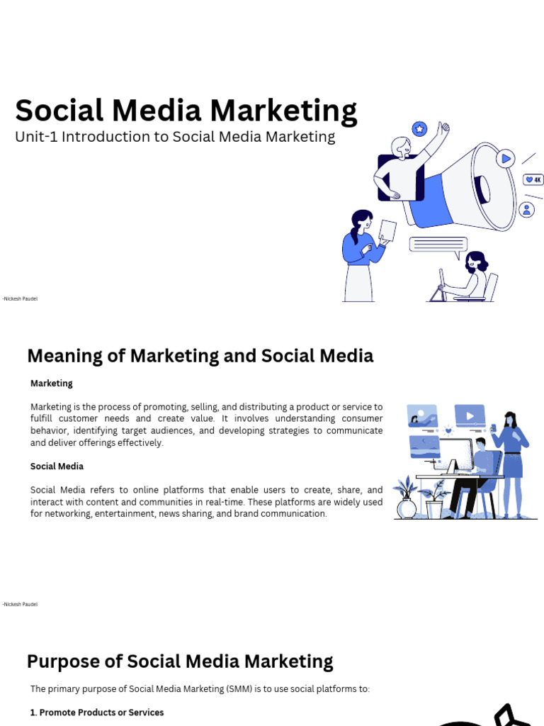 Unit 3 Social Media Branding | PDF | Social Media Marketing | Popular ...