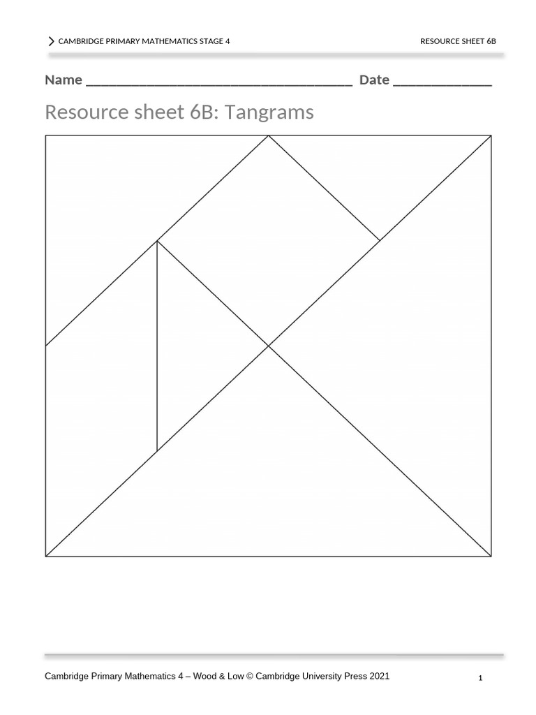 Prim Maths 4 2ed TR Resource 6b | PDF