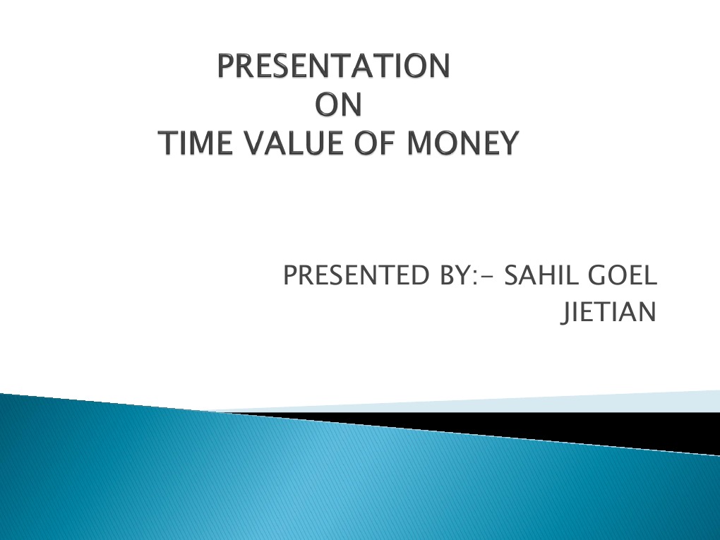 Understanding Time Value of Money | PDF