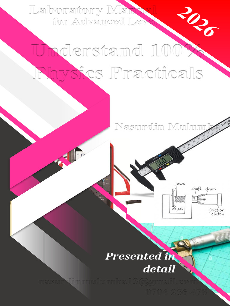 Phy Prac Manual Upper (Sample) | PDF | Significant Figures | Measurement