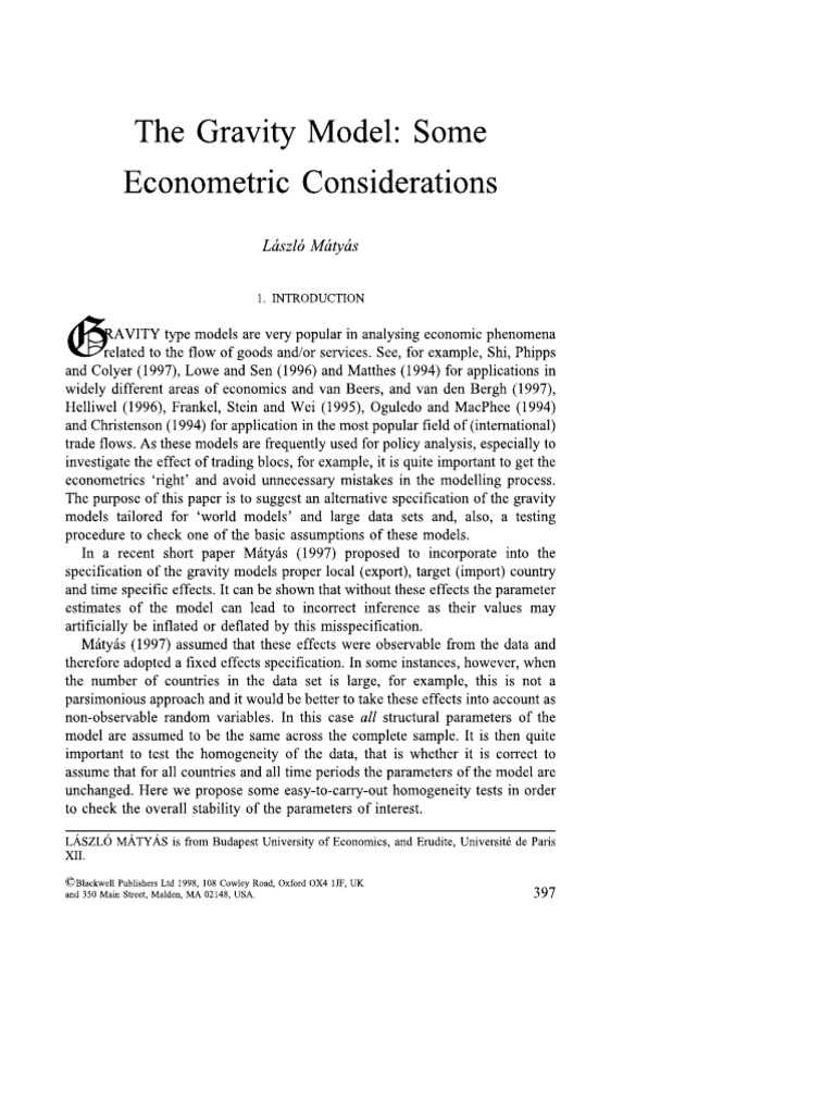 Some Considerations | PDF