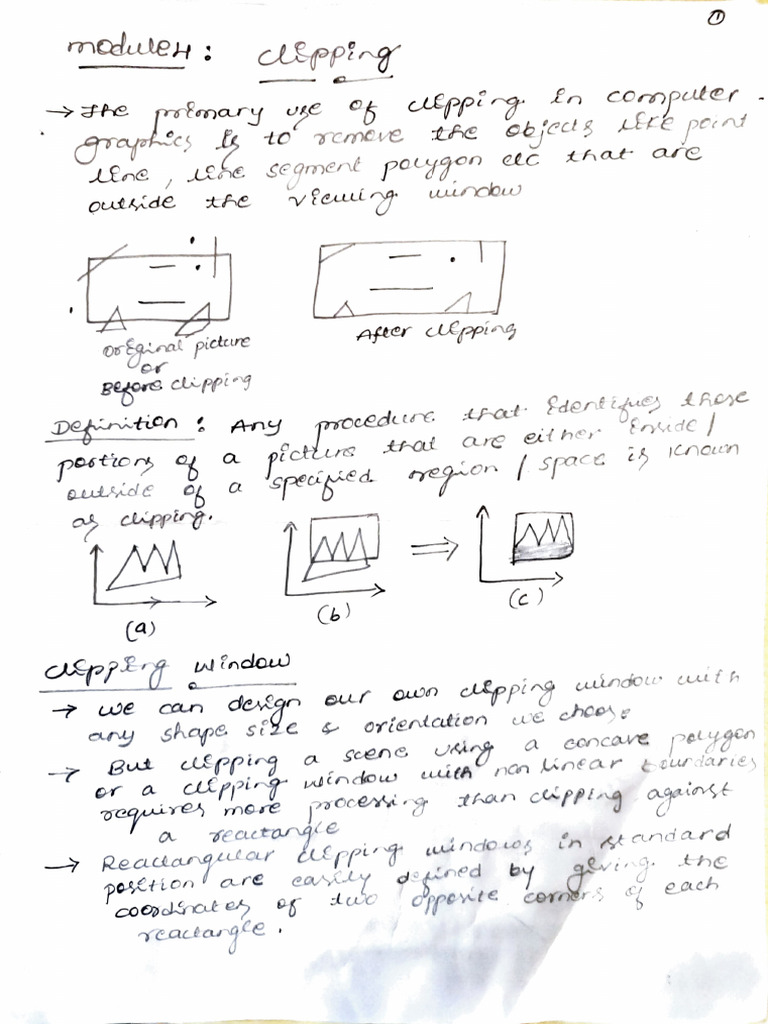Module 4 CG Notes | PDF