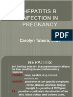 Hepatitis b Infection in Pregnancy
