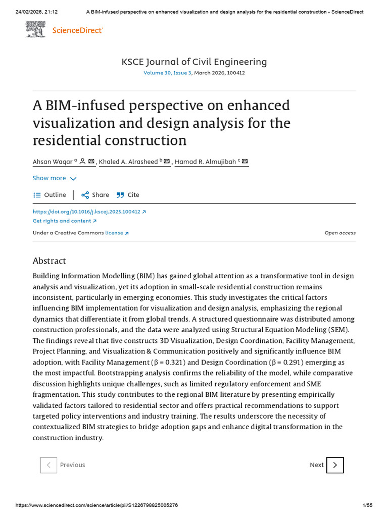A BIM-Infused Perspective On Enhanced Visualization and Design Analysis ...