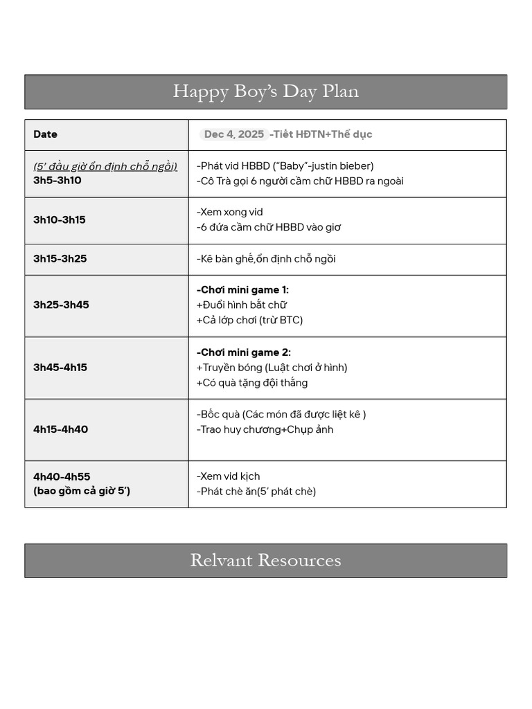 Two Pager Doc in Black Grey White Sleek Minimalist Style | PDF