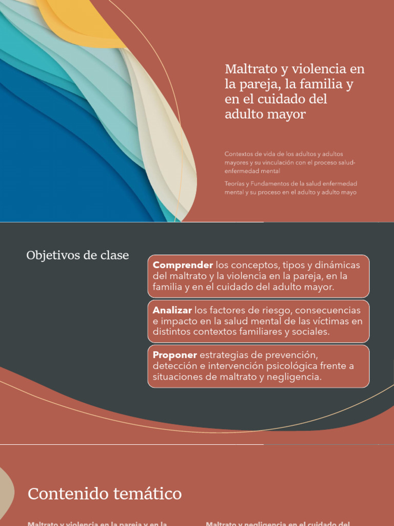 Maltrato y Violencia en La Pareja, La | PDF | Abuso infantil | Vejez