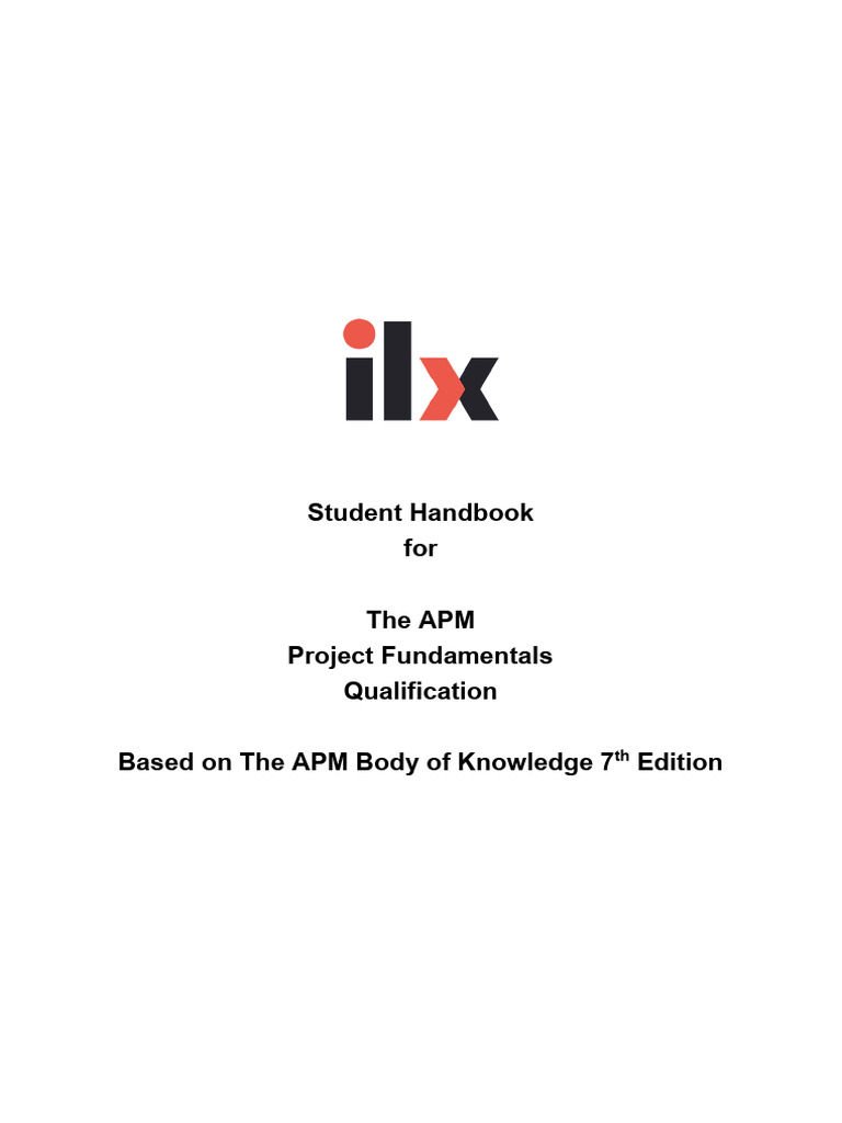 Apmpfq Student Manual | PDF | Project Management | Leadership
