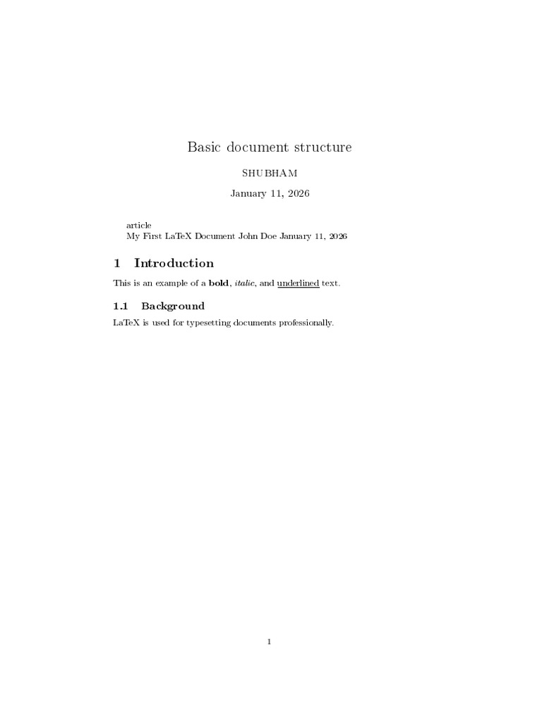 Document Latex | PDF