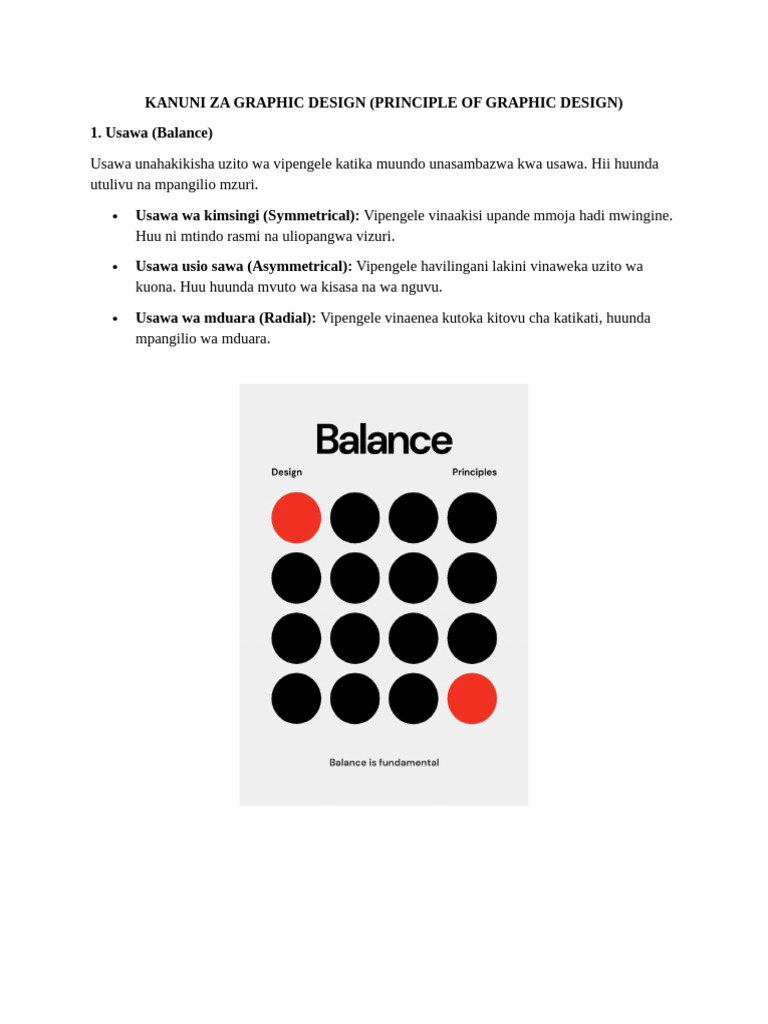 Kanuni Za Graphic Design | PDF