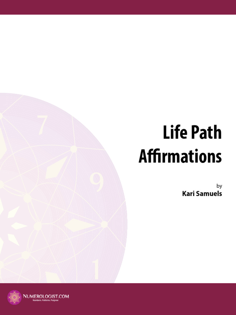 Life Path Abundance Affirmations | PDF
