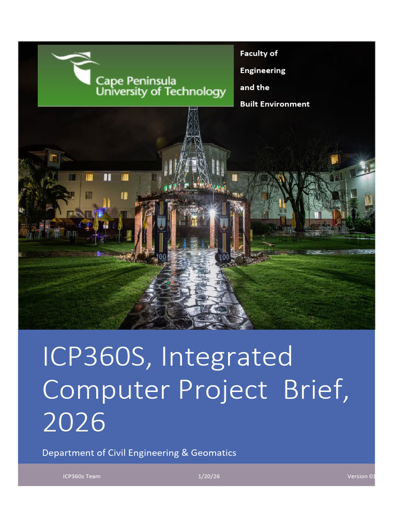 Project Brief 2026 - Final - V1 | PDF | Engineering | Geotechnical ...