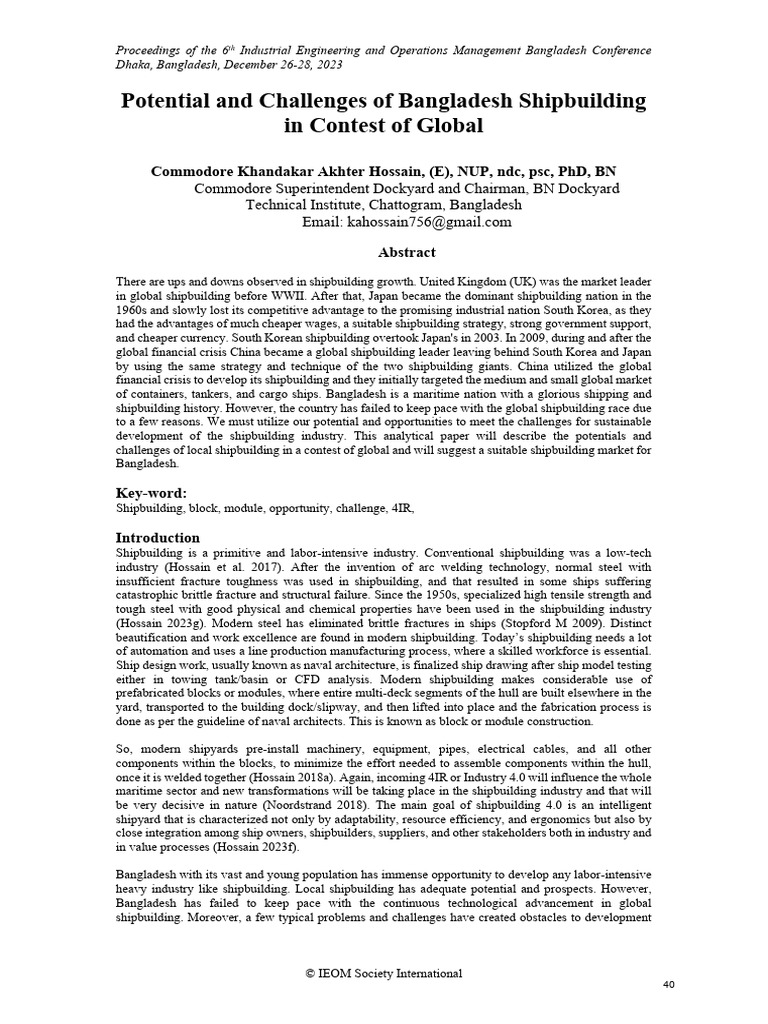 Shipbuilding | PDF | Shipbuilding | Ships