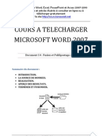 Fusion et publipostage Word 2007 cours.tanawiati.net