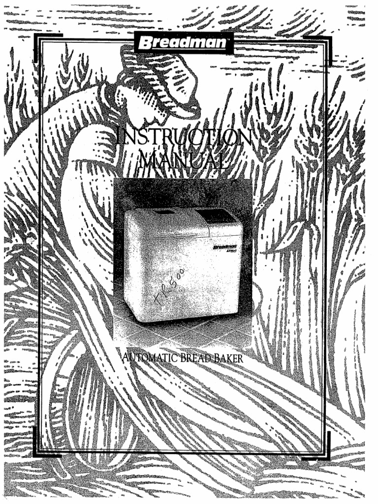 Breadman TR500 v1 | PDF