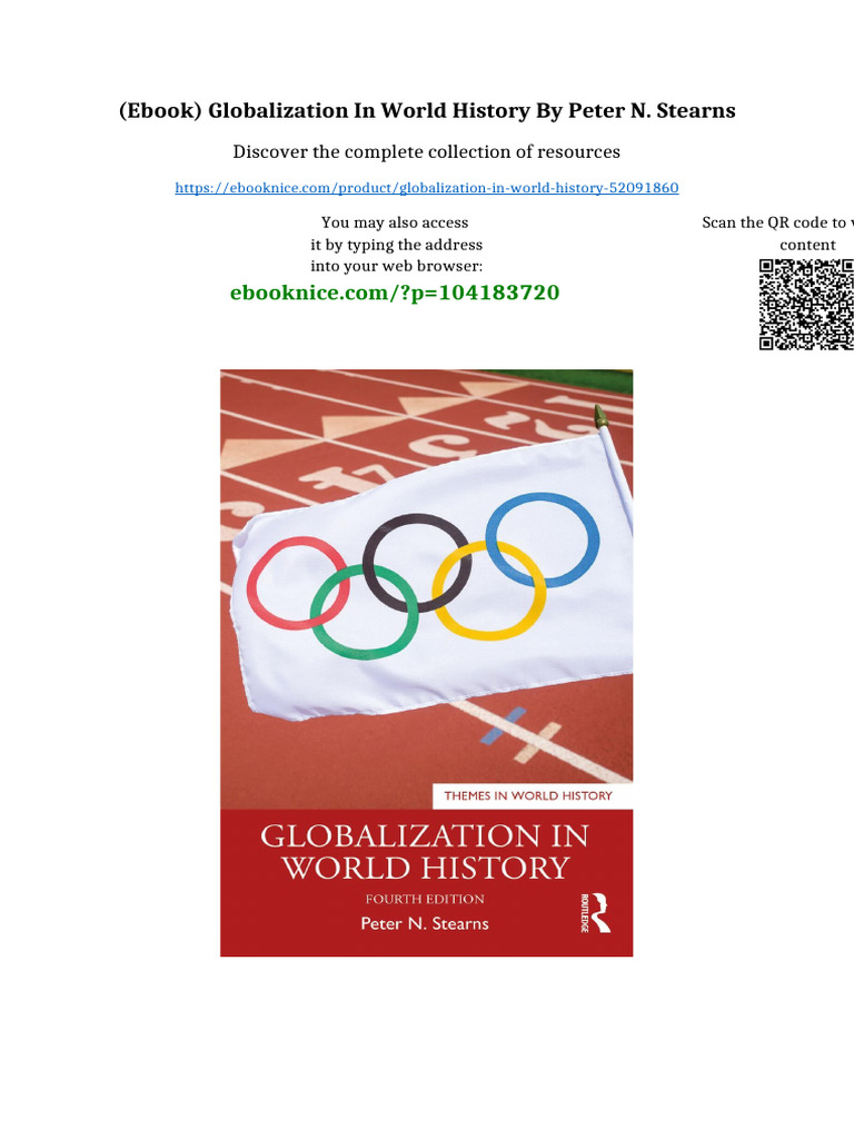 (Ebook) Globalization in World History by Peter N. Stearns Full | PDF ...