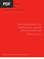 Download The Challenge of Obtaining Voter Identification by The Brennan Center for Justice SN100321868 doc pdf