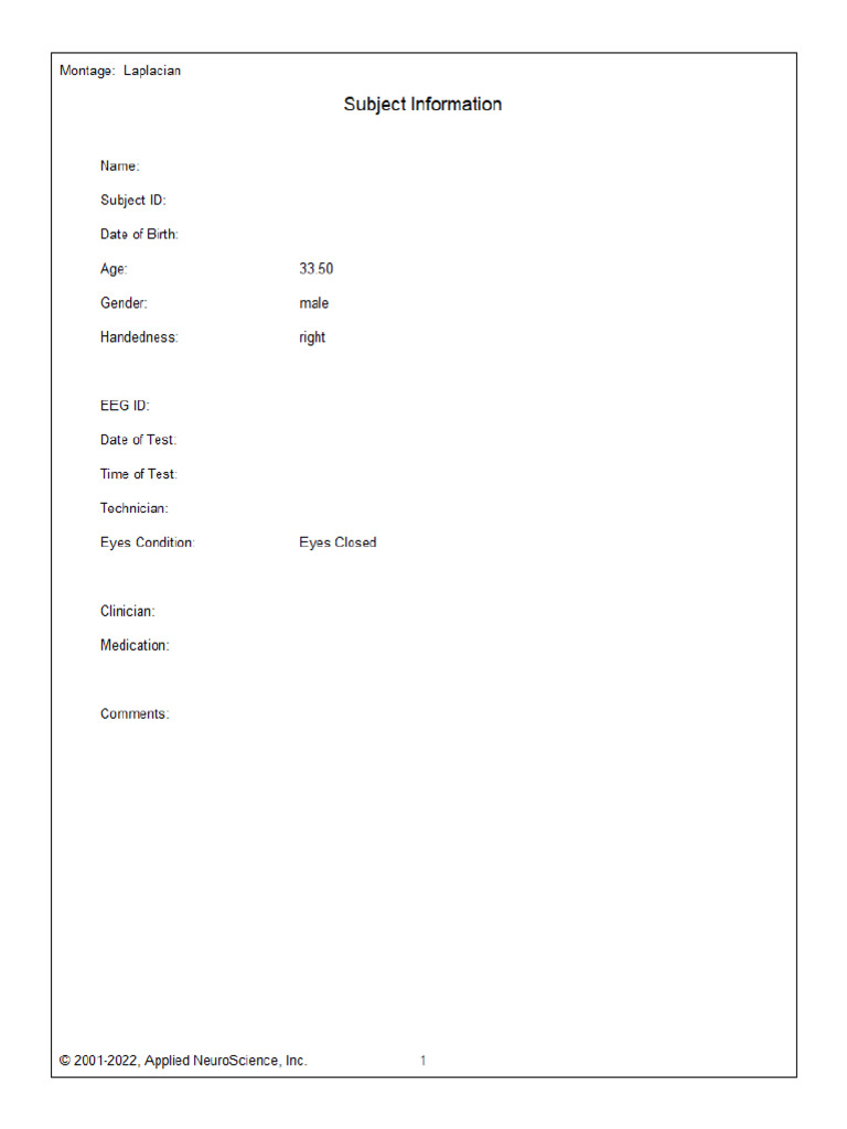 Neuroguide EC Laplacian | PDF