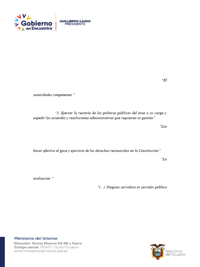 Acuerdo Ministerial 028 (Delegación CGJ) - Signed-Signed | PDF ...