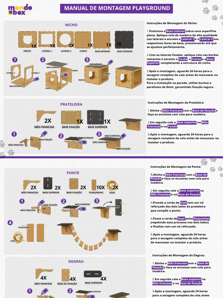 Manual de Montagem Online | PDF