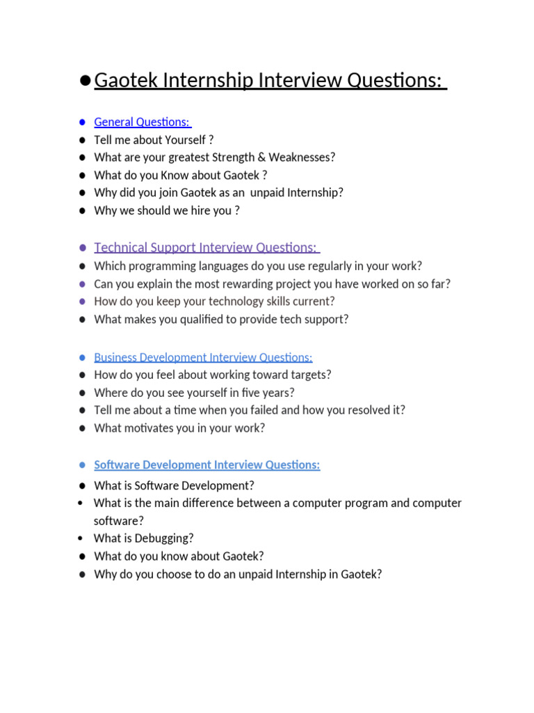 Conducting Interview Format For Non-HR | PDF