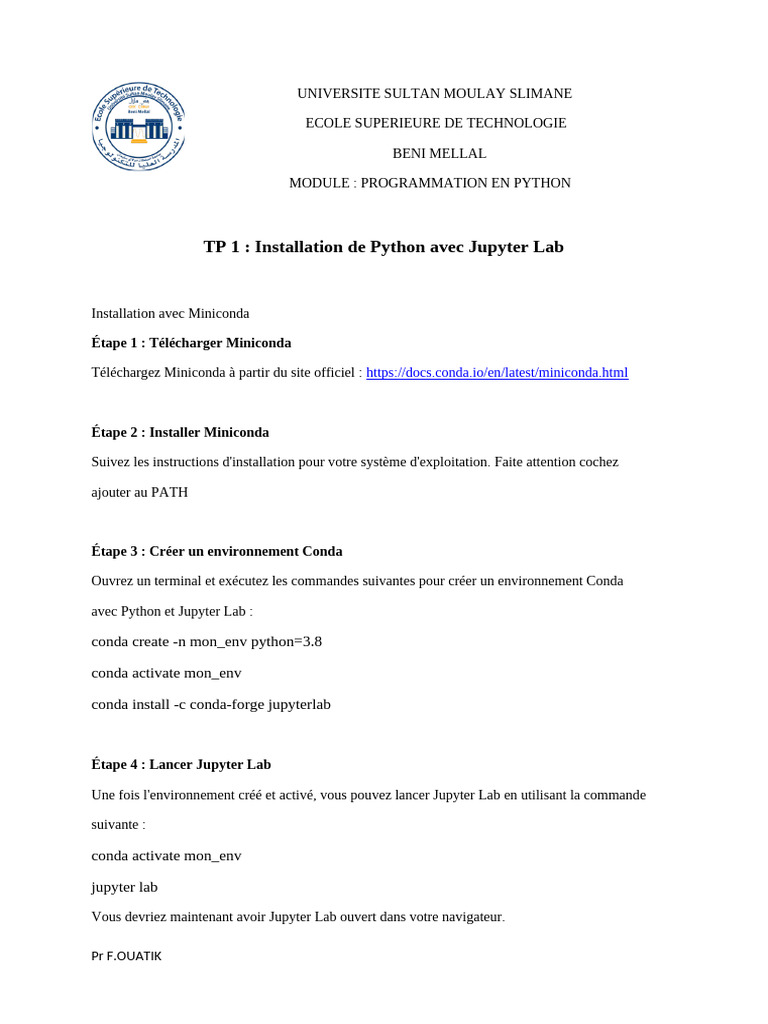 tp1 PC | PDF