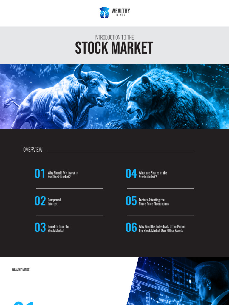 L01 - Introduction To The Stock Market-1-1 | PDF | Stocks | Stock Market