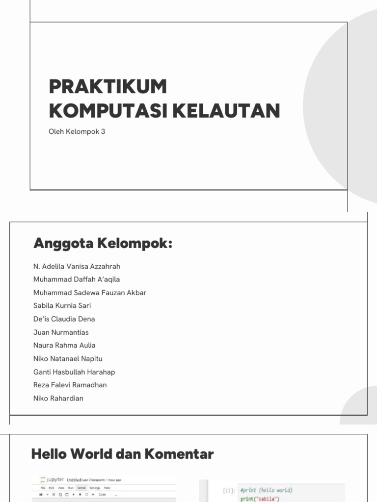Kompu PPT Uas Praktikum | PDF