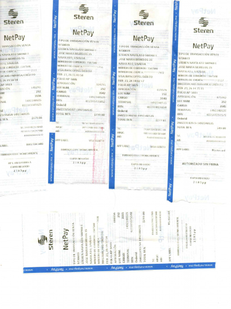 Vouchers Netpay PPM 23022026 | PDF