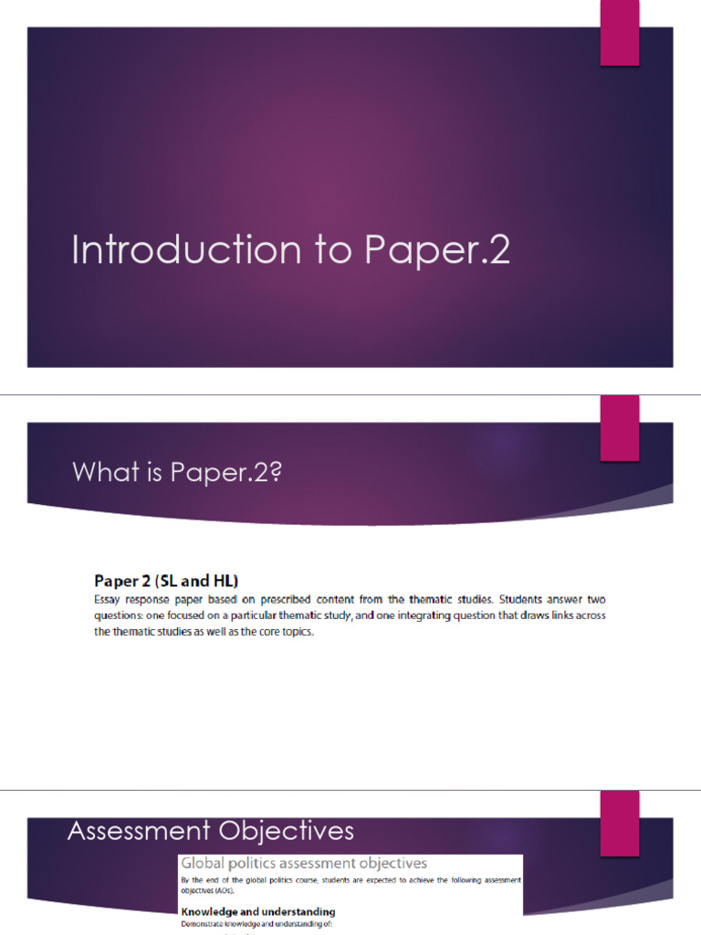 Introduction To Paper.2 | PDF