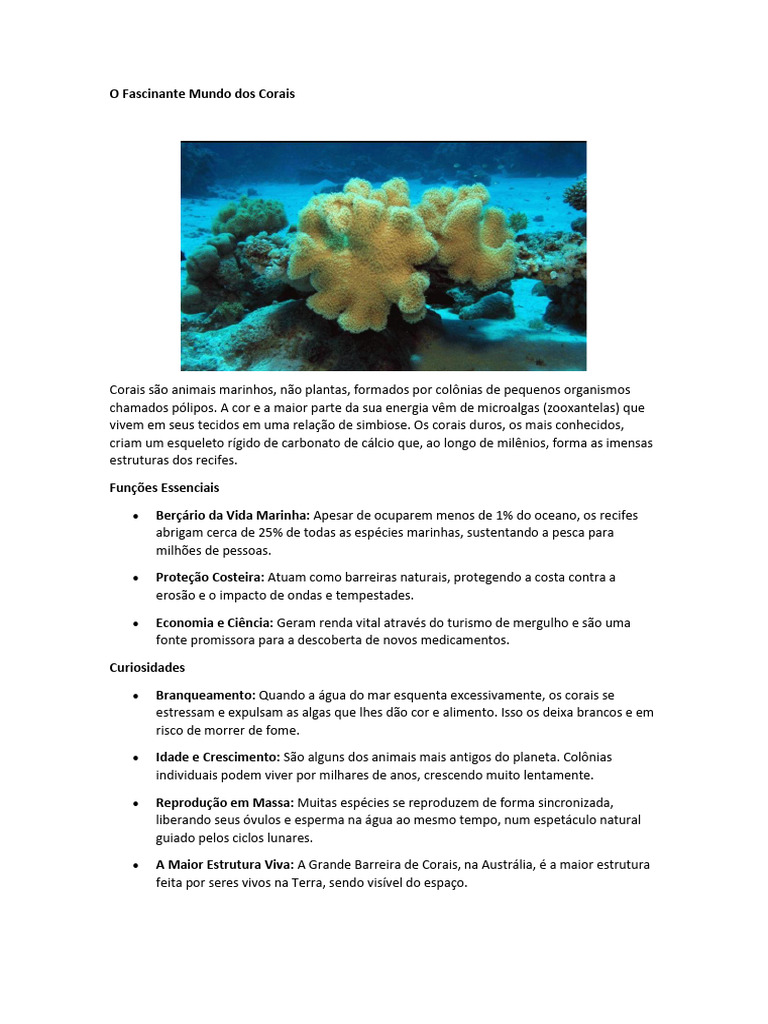 Corais | PDF
