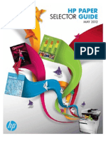 HP Paper Selectorguide