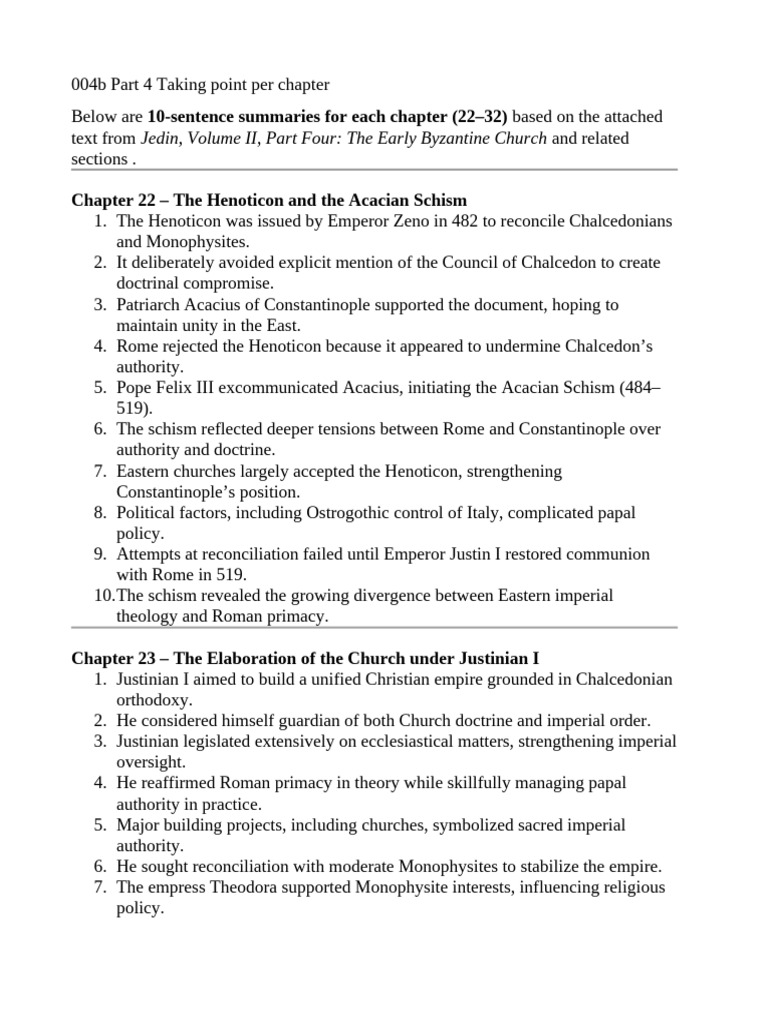 004b Part 4 Taking Points | PDF | Council Of Chalcedon | Christian ...