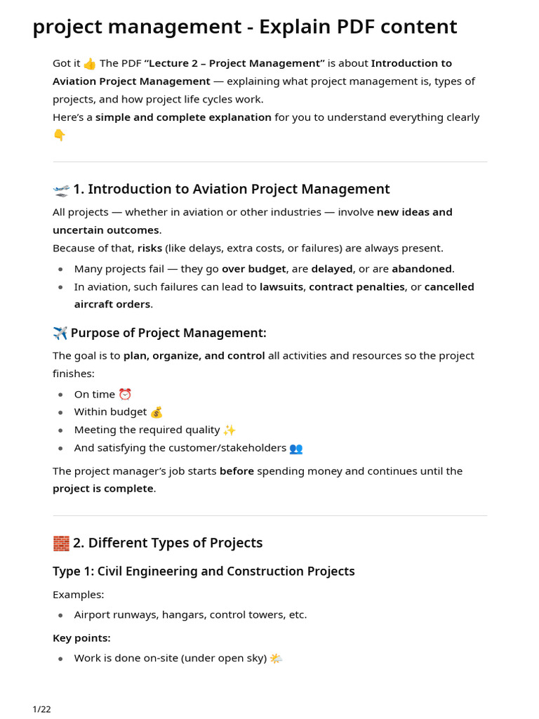 Mids Notes Project Management | PDF | Insurance | Project Management