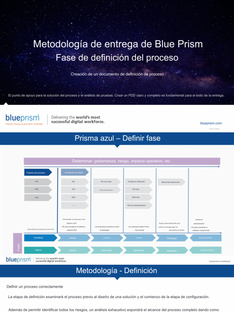 Blue Prism - Creating A Process Definition Documens | PDF | Procesos de ...