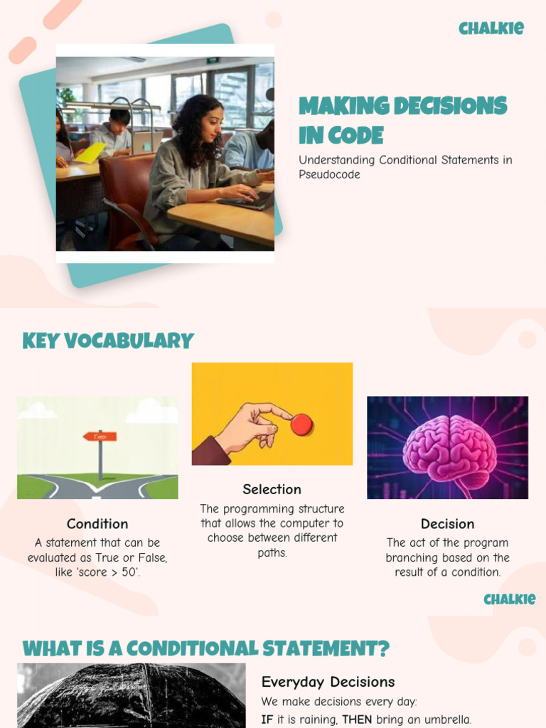 Making Decisions in Code | PDF | Software Engineering | Computing