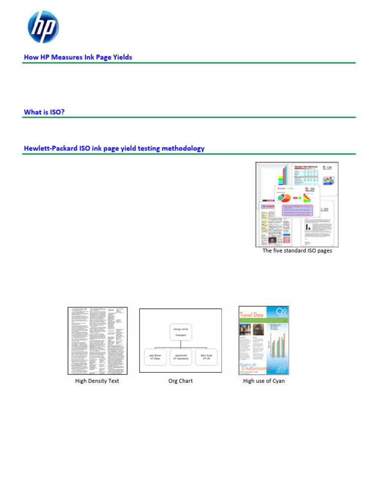 HP ISO For INK | PDF