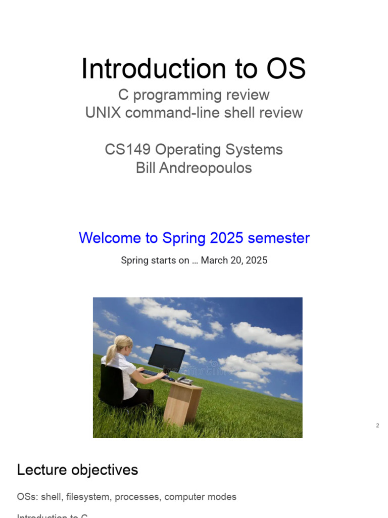 CS149 C Introduction 2 | PDF | Computer Architecture | Software